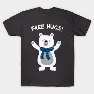 Polar Bear | Free Hugs! T-Shirt